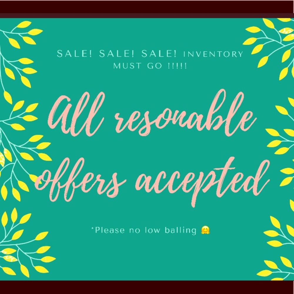 MAKE YOUR OFFER NOW! ITEMS MUST GO! NO Lowballing!